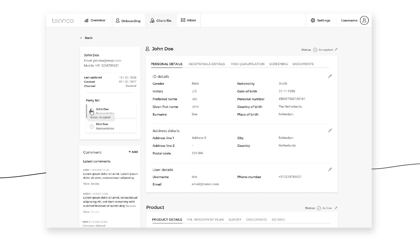 Client file statuses 05